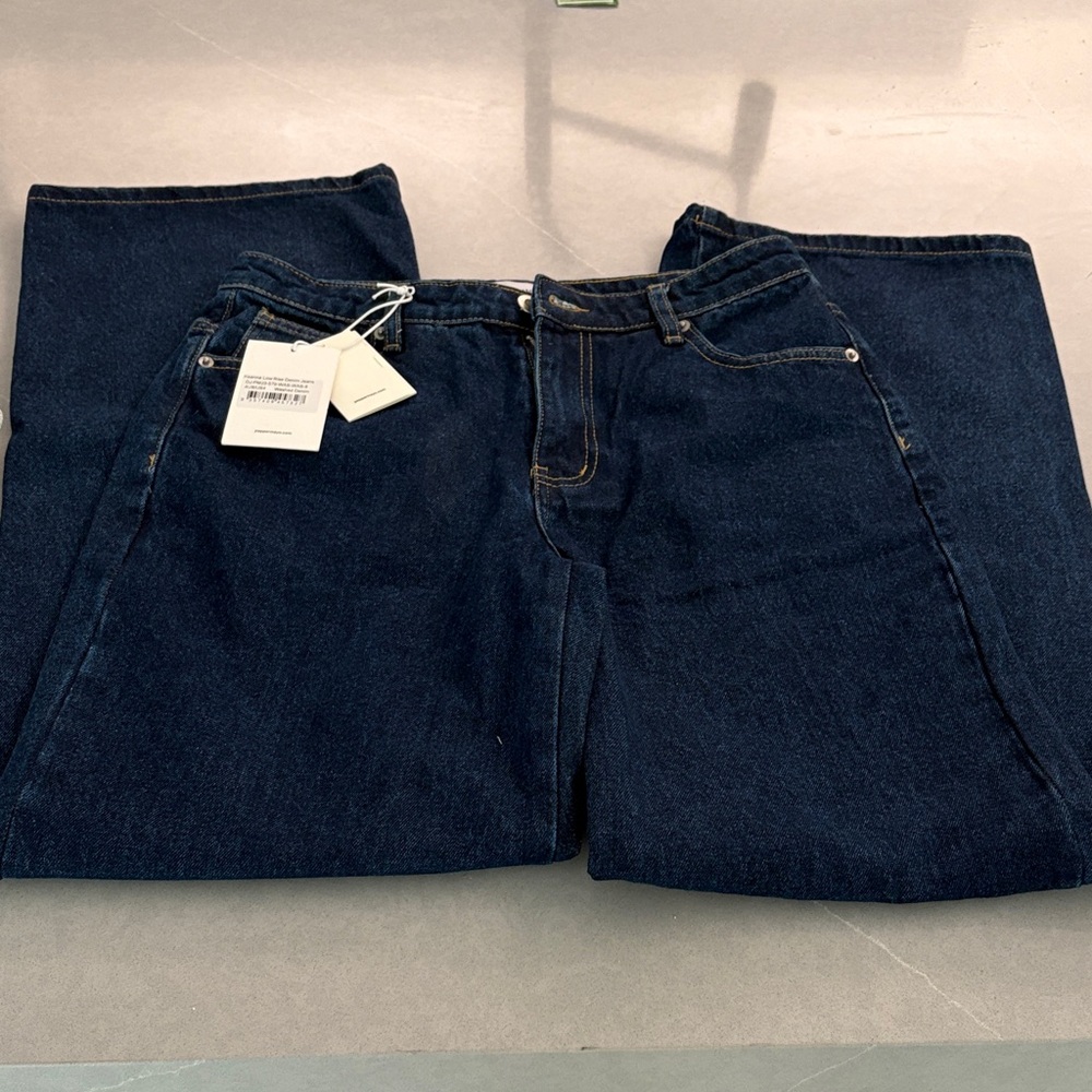 Peppermayo Dark Blue wide Leg Jeans